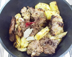Азербайджанский суп из курицы
