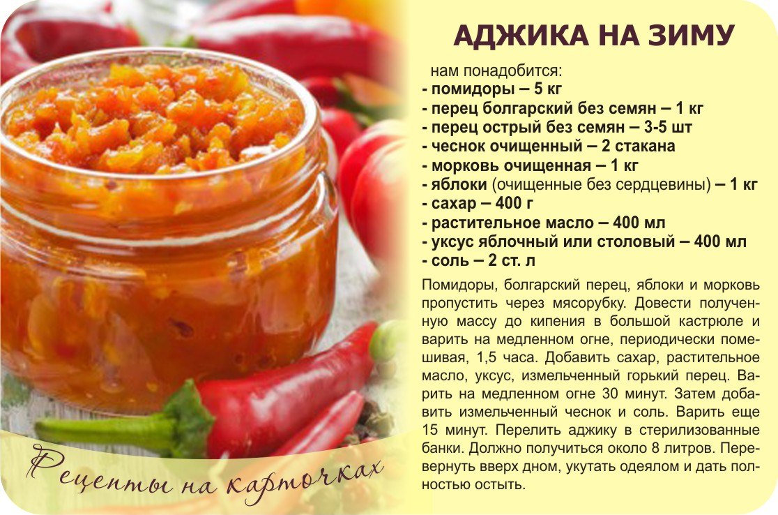 Острая Карабахская аджика - Рецепты Азербайджанской Кухни