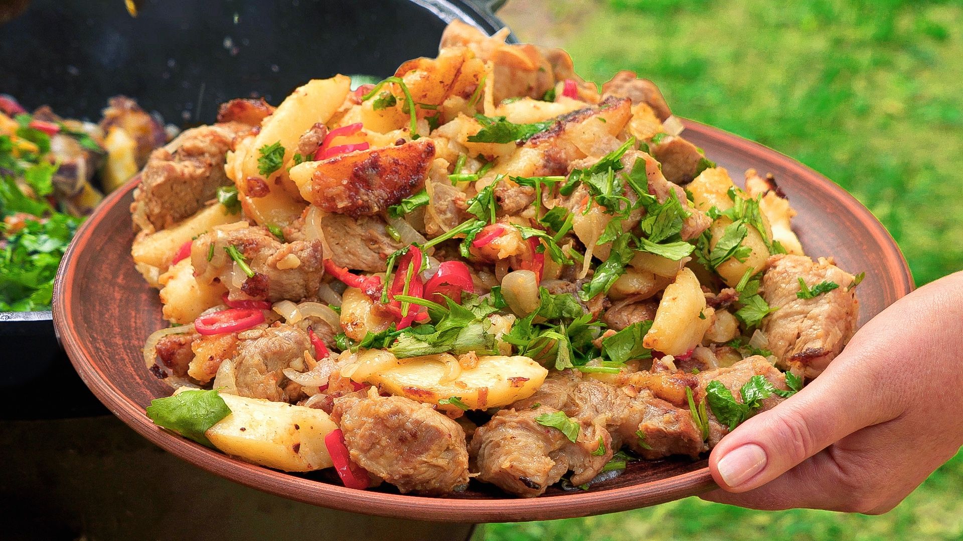 Как приготовить отжахури на свинине - Рецепты Кавказской Кухни