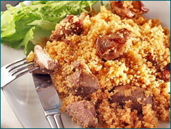 Баранина с кус-кусом - Рецепты Курдской кухни
